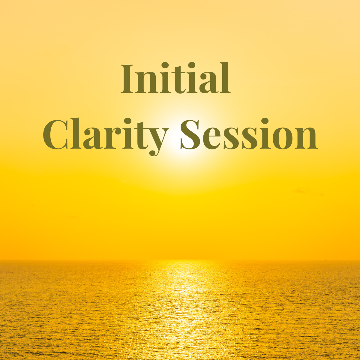 Initial Clarity Session - website