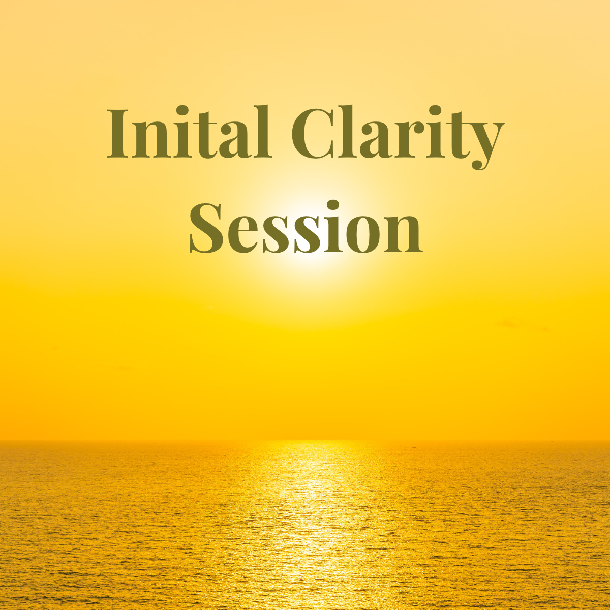 Initial Clarity Session - website